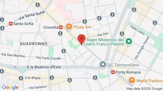 Rooms for rent i Milano Zona 1 - Centro storico - kort over placeringen