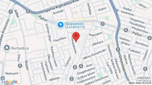 Apartments for rent i Limassol - kort over placeringen