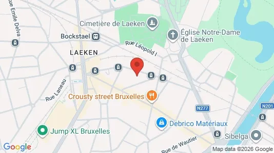 Apartments for rent i Stad Brussel - kort over placeringen