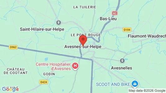 Apartments for rent in Avesnes-sur-Helpe - Photo from Google Street View