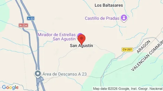 Apartments for rent i San Agustín - kort over placeringen