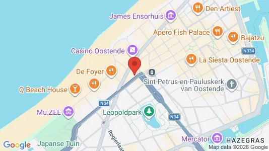 Apartments for rent in Oostende - Photo from Google Street View