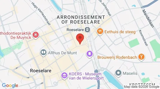 Apartments for rent in Roeselare - Photo from Google Street View