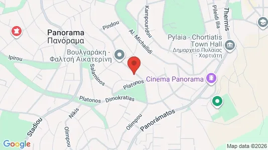 Apartments for rent i Pylaia-Chortiatis - kort over placeringen