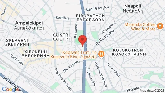 Apartments for rent in Ampelokipoi-Menemeni - Photo from Google Street View