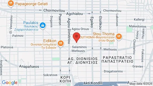 Apartments for rent i Keratsini-Drapetsona - kort over placeringen