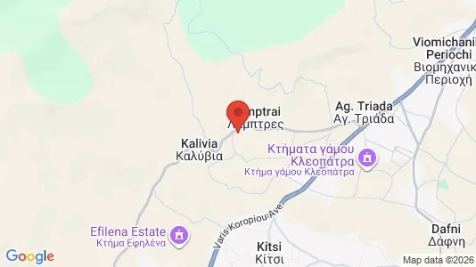 Houses for rent i Kropia - kort over placeringen