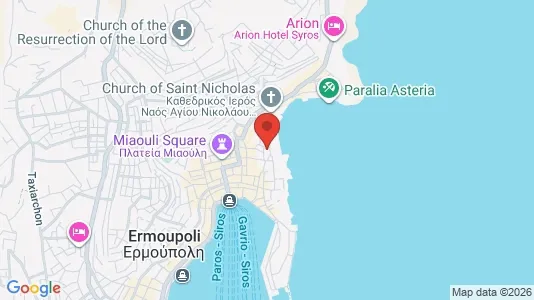 Apartments for rent in Syros-Ermoupoli - Photo from Google Street View