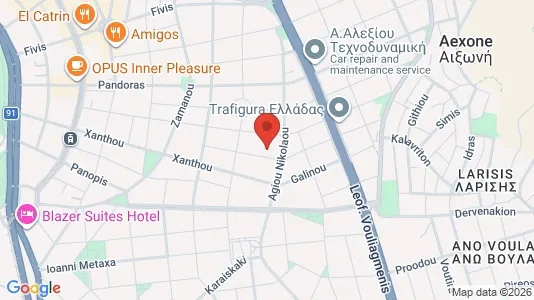 Apartments for rent i Glyfada - kort over placeringen