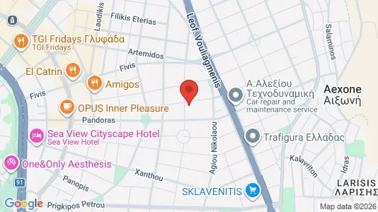 Apartments for rent in Glyfada - Photo from Google Street View