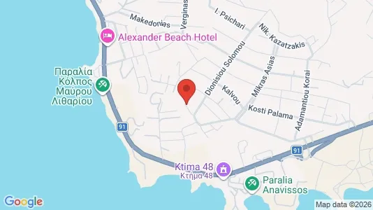 Apartments for rent in Lavreotiki - Photo from Google Street View