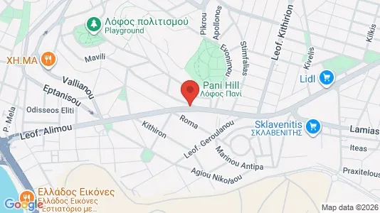 Apartments for rent in Alimos - Photo from Google Street View