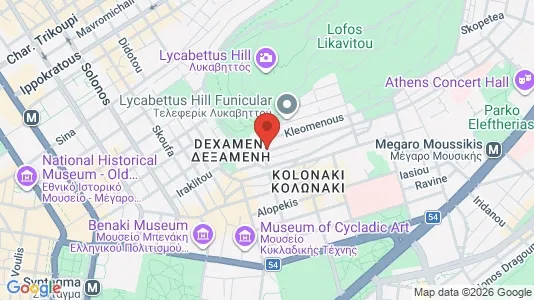 Apartments for rent i Athens Ampelokipoi - kort over placeringen