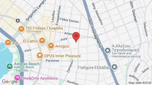 Apartments for rent in Glyfada - Photo from Google Street View