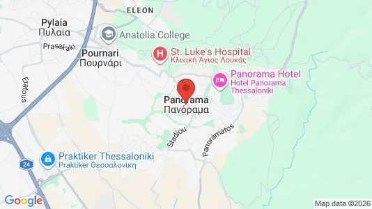 Houses for rent i Pylaia-Chortiatis - kort over placeringen