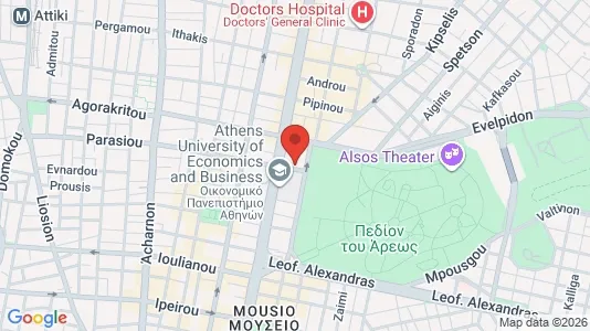 Apartments for rent i Athens Agios Nikolaos - kort over placeringen