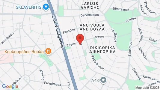Apartments for rent i Glyfada - kort over placeringen