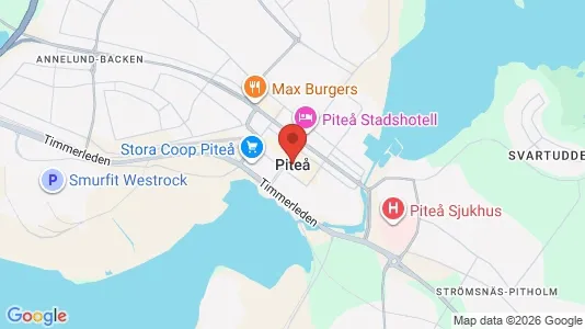 Houses for rent in Piteå - Photo from Google Street View