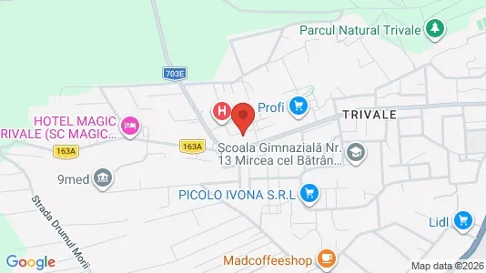 Apartments for rent i Piteşti - kort over placeringen