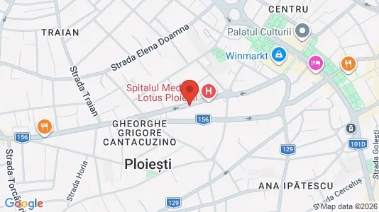 Apartments for rent i Ploieşti - kort over placeringen