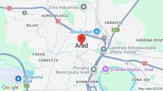 Houses for rent i Arad - kort over placeringen