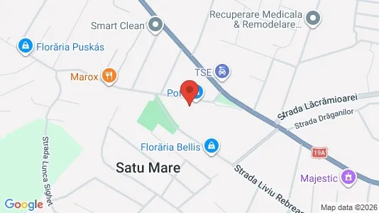 Apartments for rent i Satu Mare - kort over placeringen