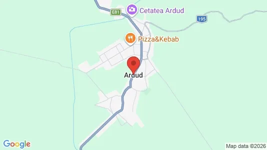 Houses for rent i Ardud - kort over placeringen