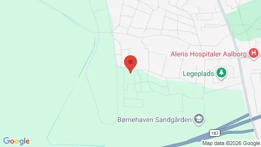 Apartments for rent i Aalborg SV - kort over placeringen