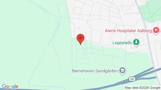 Apartments for rent i Aalborg SV - kort over placeringen