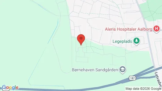 Apartments for rent i Aalborg SV - kort over placeringen