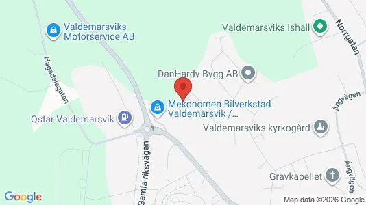 Apartments for rent in Valdemarsvik - Photo from Google Street View