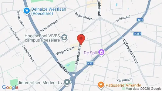 Apartments for rent in Roeselare - Photo from Google Street View