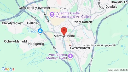 Houses for rent in Merthyr Tydfil - Mid Glamorgan - Photo from Google Street View