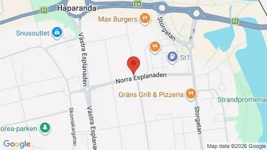 Apartments for rent in Haparanda - Photo from Google Street View