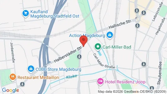 Apartments for rent in Magdeburg - Photo from Google Street View