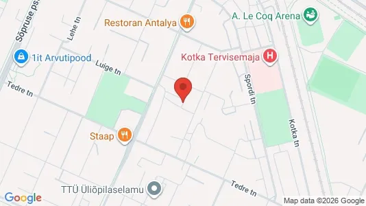 Apartments for rent in Tallinn Kristiine - Photo from Google Street View