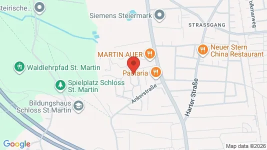 Apartments for rent i Graz - kort over placeringen
