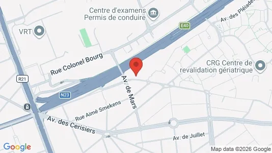 Apartments for rent i Brussels Schaarbeek - kort over placeringen