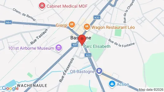 Apartments for rent i Bastenaken - kort over placeringen