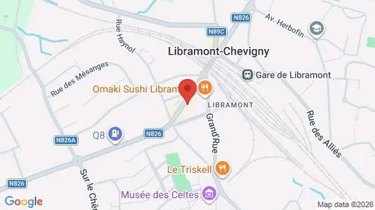 Apartments for rent i Libramont-Chevigny - kort over placeringen