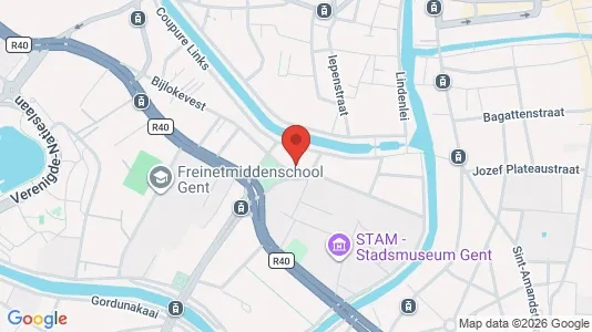 Apartments for rent i Stad Gent - kort over placeringen