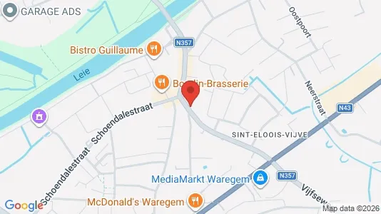 Apartments for rent in Waregem - Photo from Google Street View