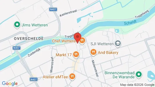Apartments for rent i Wetteren - kort over placeringen