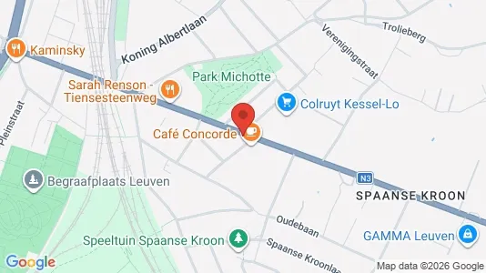 Apartments for rent i Leuven - kort over placeringen