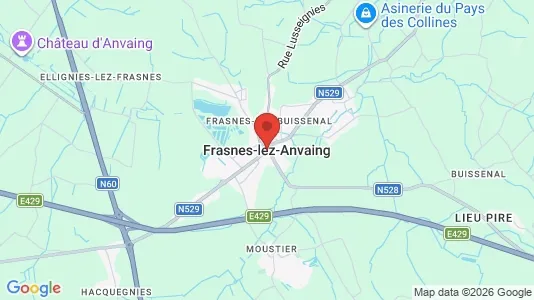 Houses for rent in Frasnes-lez-Anvaing - Photo from Google Street View