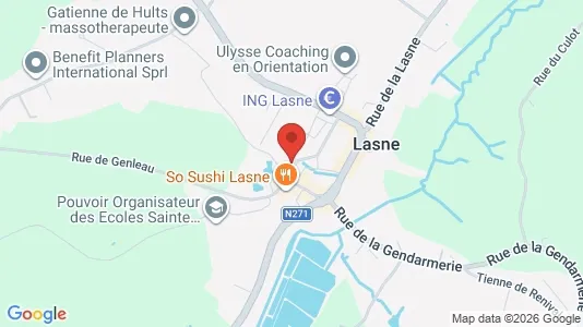 Apartments for rent in Lasne - Photo from Google Street View