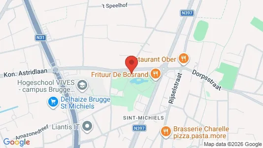 Apartments for rent in Brugge - Photo from Google Street View