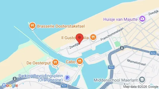Apartments for rent in Blankenberge - Photo from Google Street View