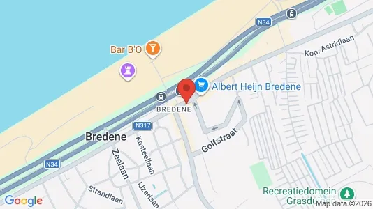 Apartments for rent in Bredene - Photo from Google Street View