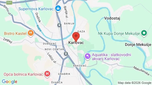 Apartments for rent in Karlovac - Photo from Google Street View